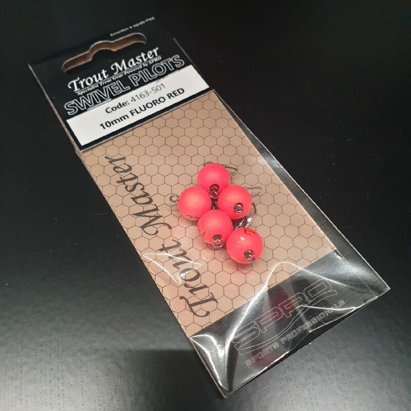 TROUTMASTER Swivel Snap Pilot 10mm Orange TROUTMASTER Swivel Snap Pilot 10mm Orange