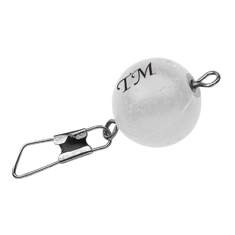 TROUTMASTER Swivel Snap Pilot 16mm White TROUTMASTER Swivel Snap Pilot 16mm White