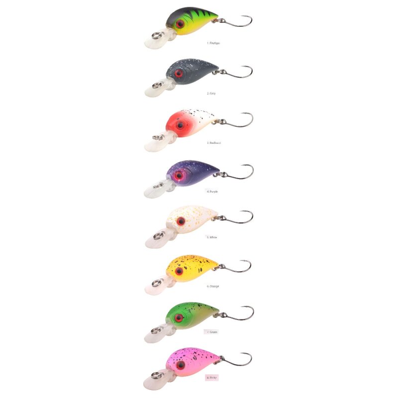 TROUTMASTER Wobbla 3,7cm 2,15g Green TROUTMASTER Wobbla 3,7cm 2,15g Green