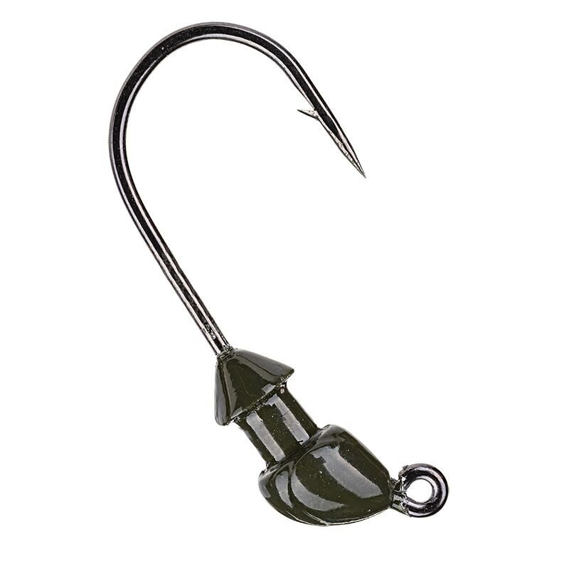 STRIKE KING Baby Squadron Swimbait Jighead 3,5g Green Pumpkin 3Stk. STRIKE KING Baby Squadron Swimbait Jighead 3,5g Green Pumpkin 3Stk.