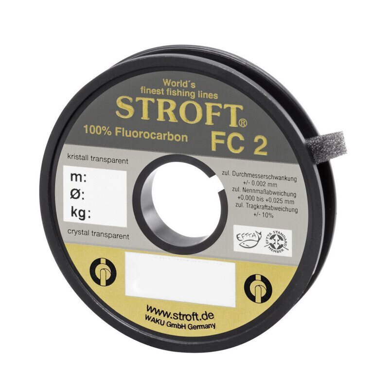 STROFT FC2 0,3mm 7,1kg 25m Kristall Transparent (0,31 € pro 1 m)