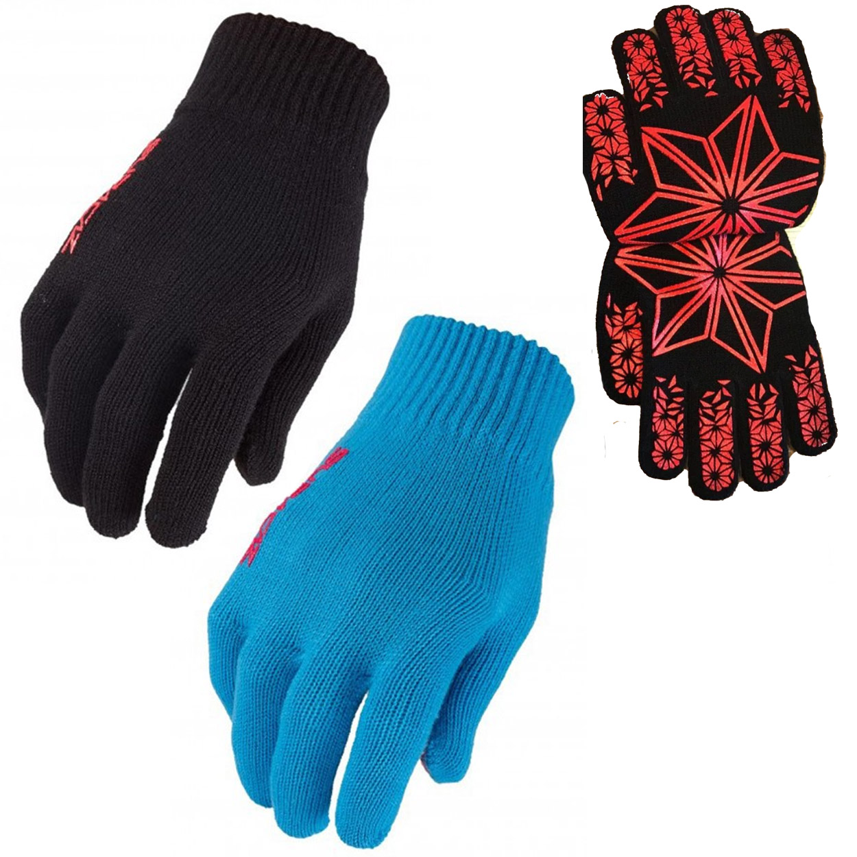 SUPACAZ - Fleece Wool Knit Handschuhe Fahrradhandschuhe von Supacaz