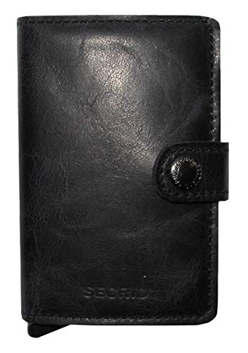 Secrid Miniwallet Vintage Black Kartenetui Geldbörse RFID-Schutz Secrid Miniwallet Vintage Black Kartenetui Geldbörse RFID-Schutz von Secrid