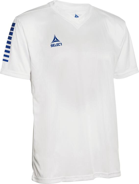 Select Pisa Trikot weiss blau 6241302020 Gr. M