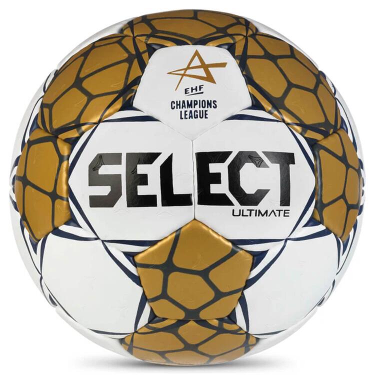 Select Ultimate EHF Champions League v24 Handball 200035 weiss gold...