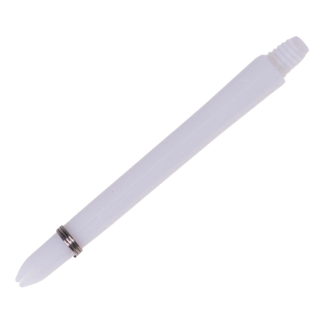 Shaft Karella Nylon mit Federring Medium ca.45 mm Weiß Shaft Karella Nylon mit Federring Medium ca.45 mm Weiß