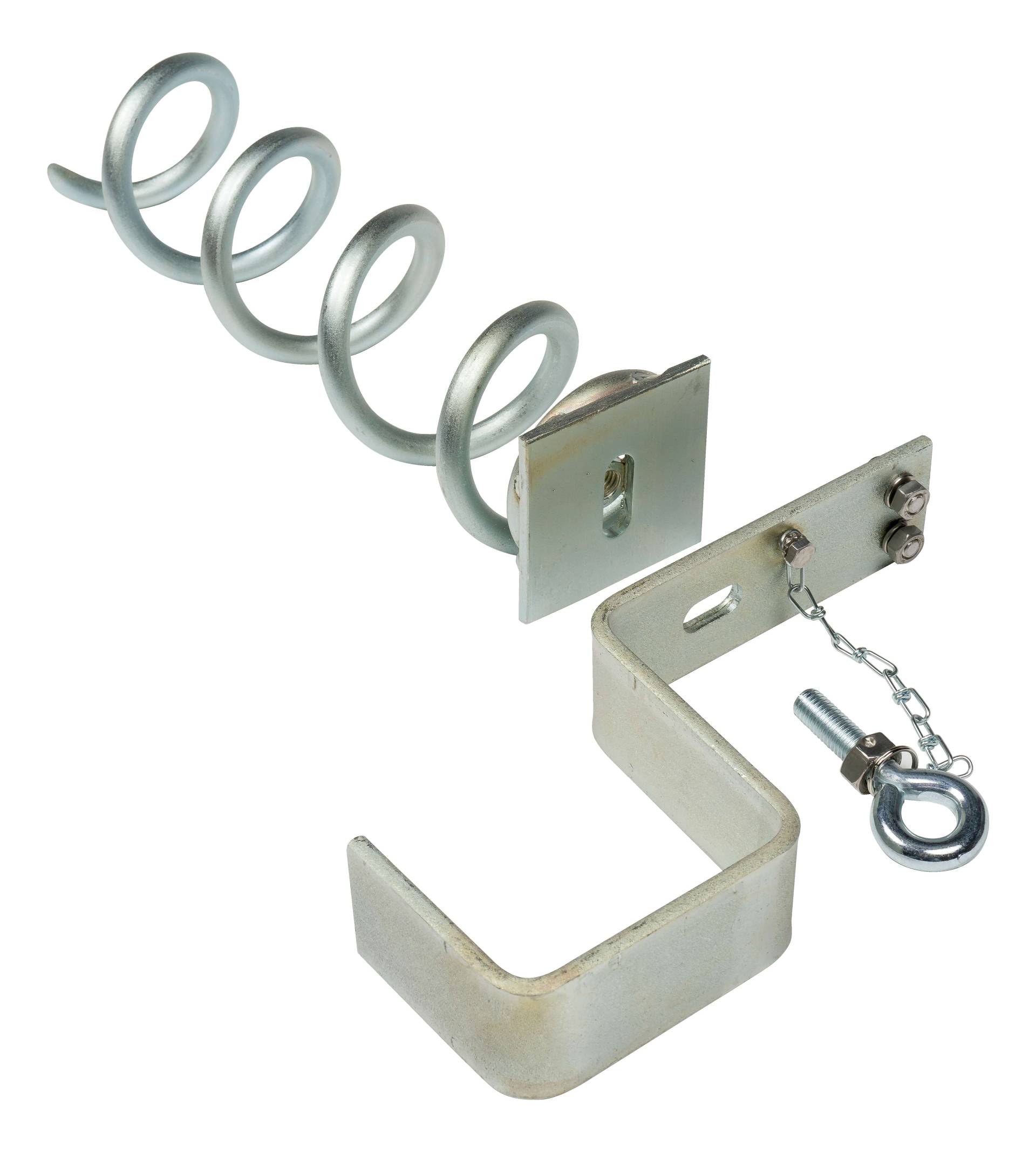 Bodenverankerung für Fußballtor, Rechteckprofil 80x40 mm Bodenverankerung für Fußballtor, Rechteckprofil 80x40 mm