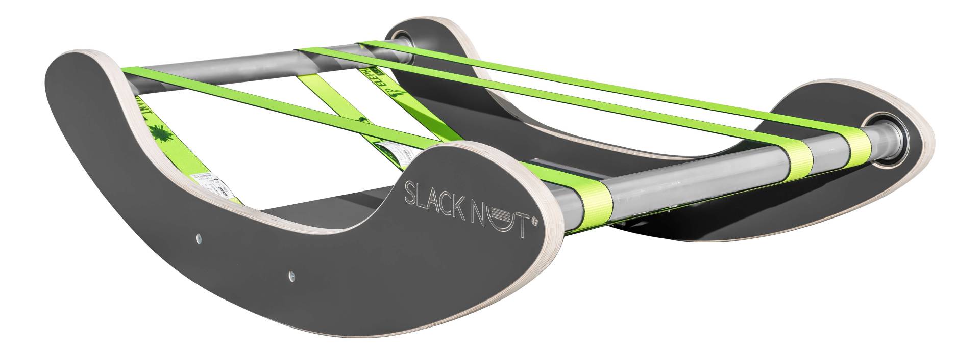 Slack Nut Slackline-Wippe "S", Anthrazit von Slack Nut