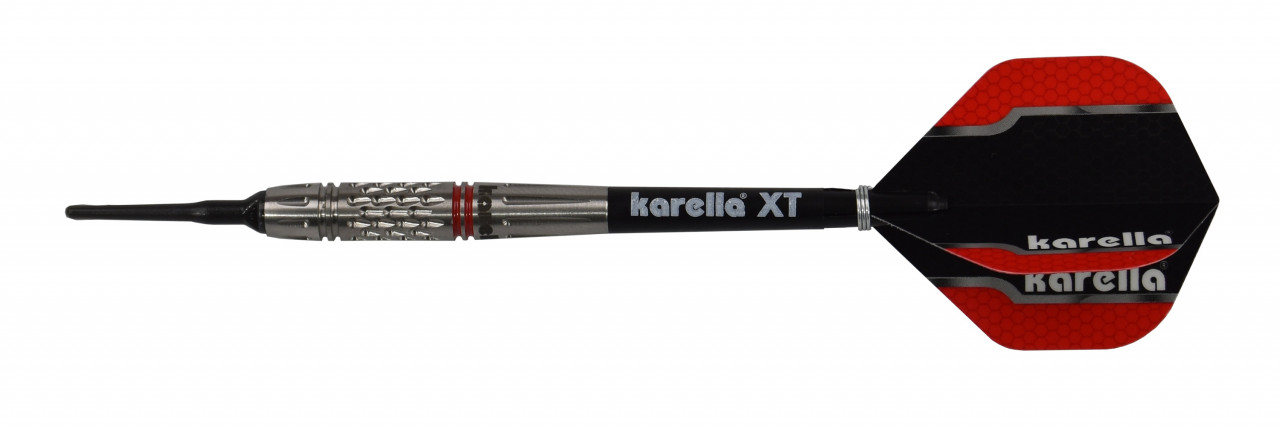 Softdart Karella Commander, silber, 90% Tungsten, 19g oder 21g Softdart Karella Commander, silber, 90% Tungsten, 19g oder 21g