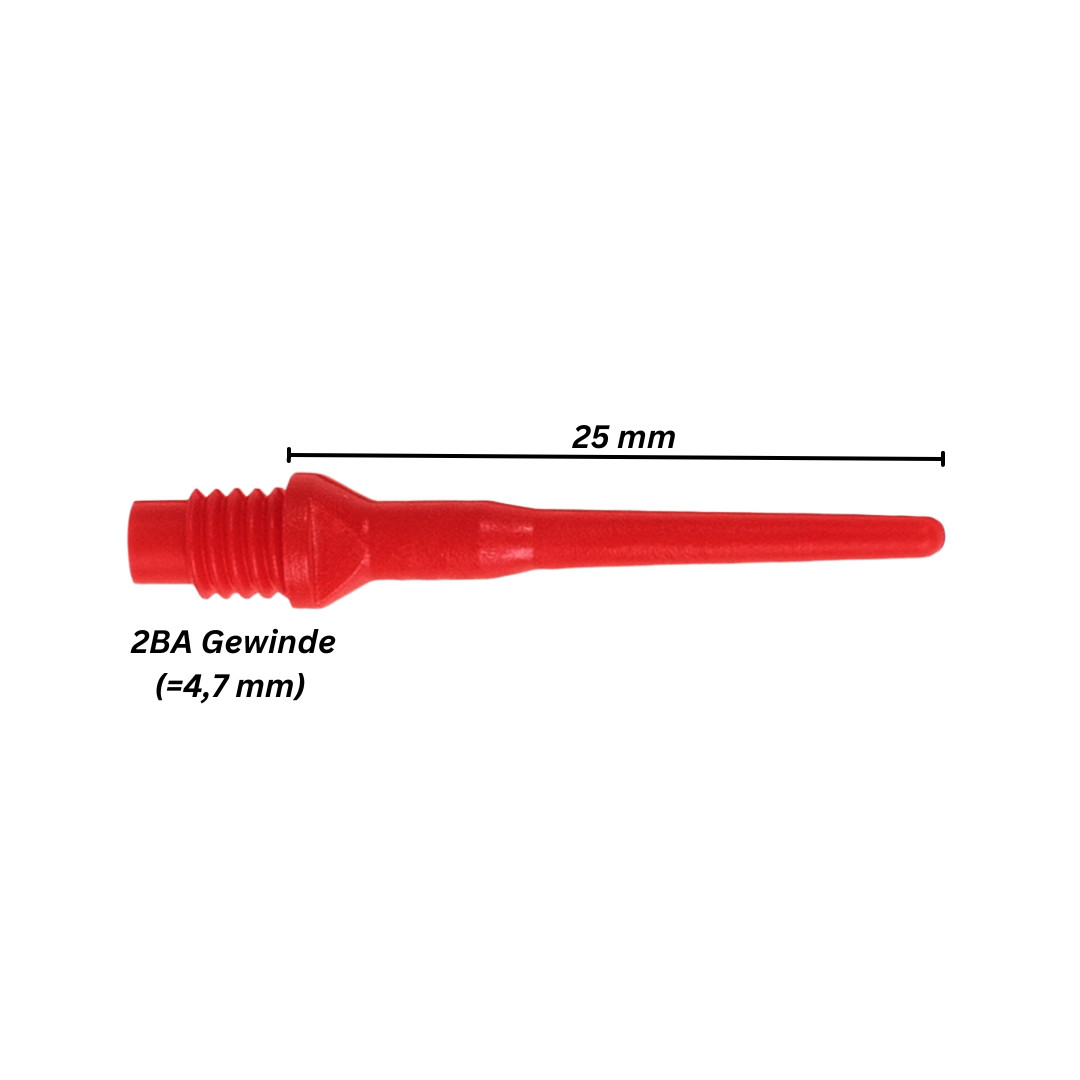 Softspitze Karella Keypoint 2BA Gewinde 1000 St. Rot Softspitze Karella Keypoint 2BA Gewinde 1000 St. Rot