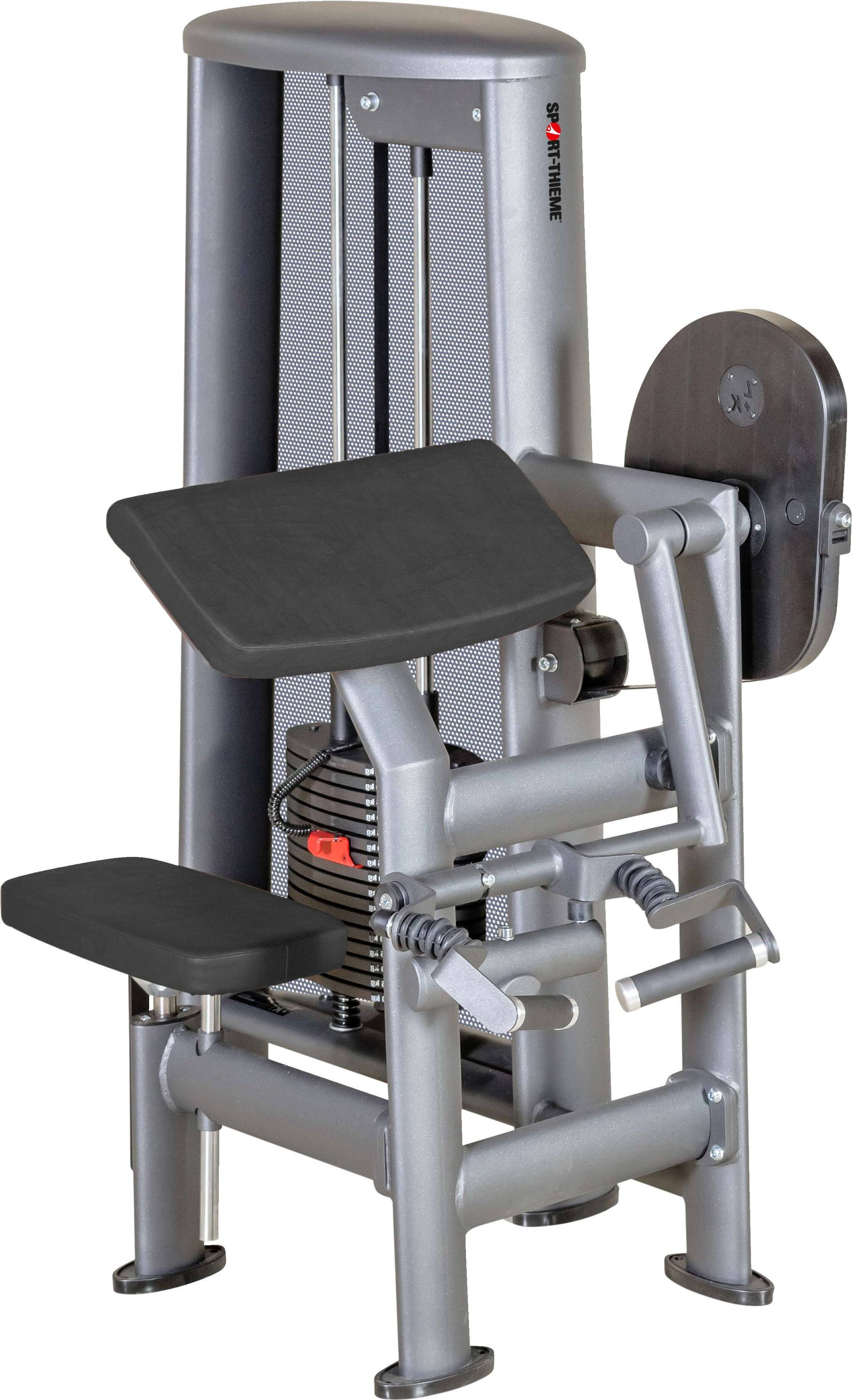 Sport-Thieme Bizepsmaschine "OV", Mit schwarzer Lochblechverkleidung Sport-Thieme Bizepsmaschine "OV", Mit schwarzer Lochblechverkleidung von Sport-Thieme