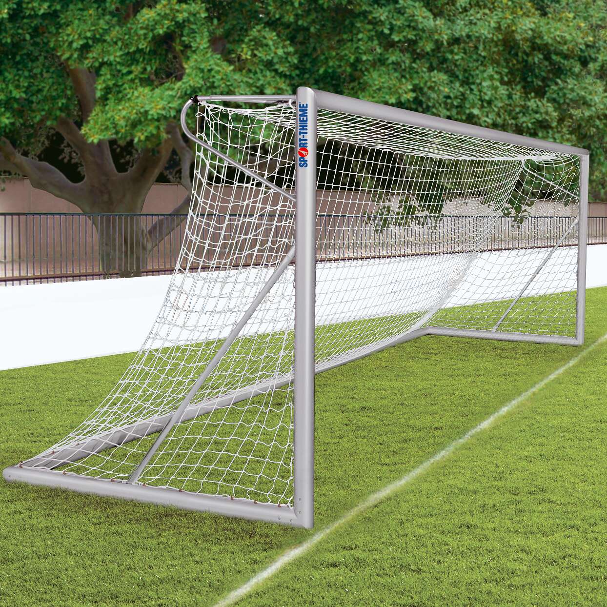 Sport-Thieme Großfeld-Fußballtor mit verschraubter Gehrung, transportabel, 2 m Sport-Thieme Großfeld-Fußballtor mit verschraubter Gehrung, transportabel, 2 m von Sport-Thieme