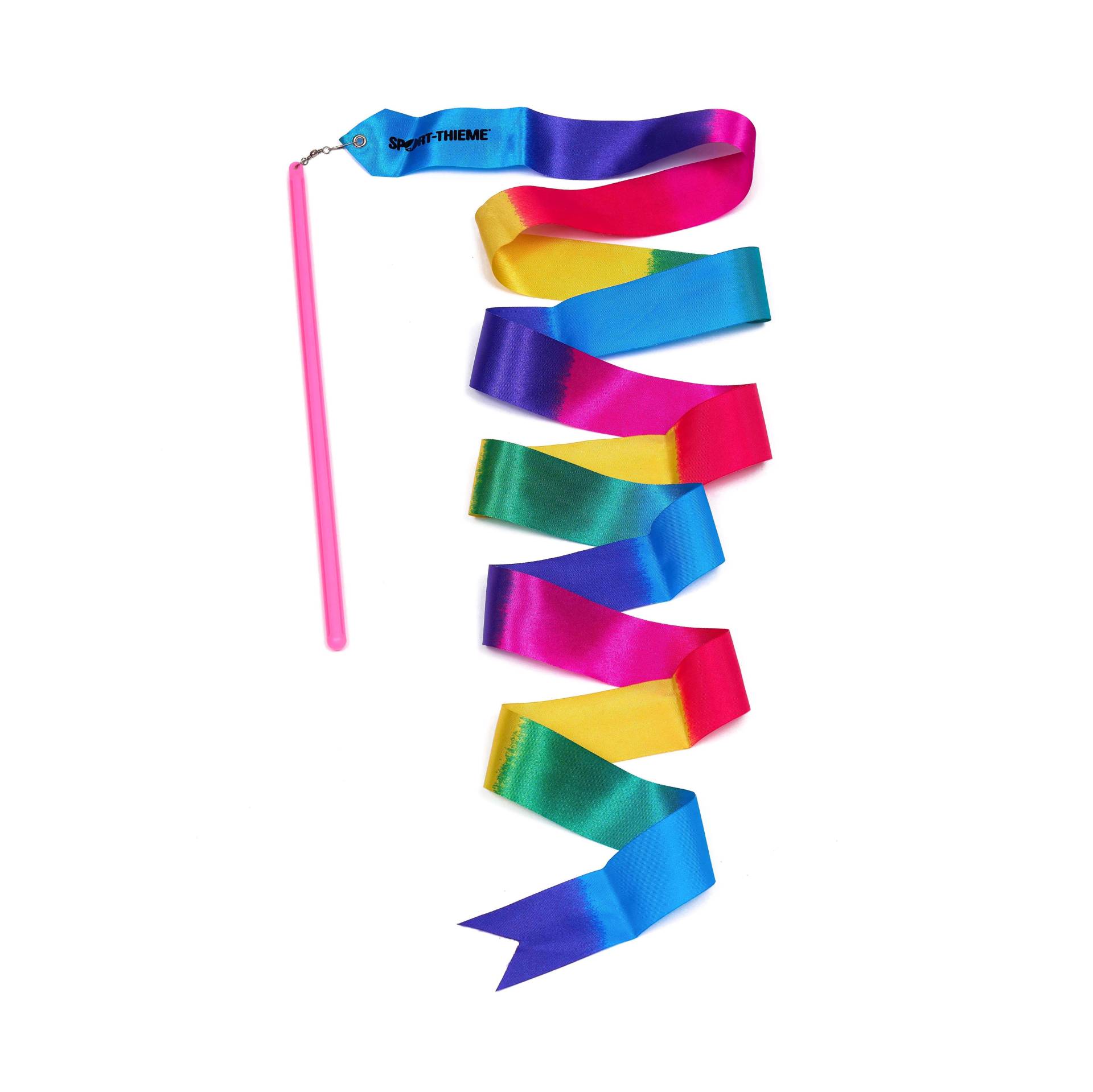Sport-Thieme Gymnastikband mit Stab "Bunt", 5 m Sport-Thieme Gymnastikband mit Stab "Bunt", 5 m von Sport-Thieme