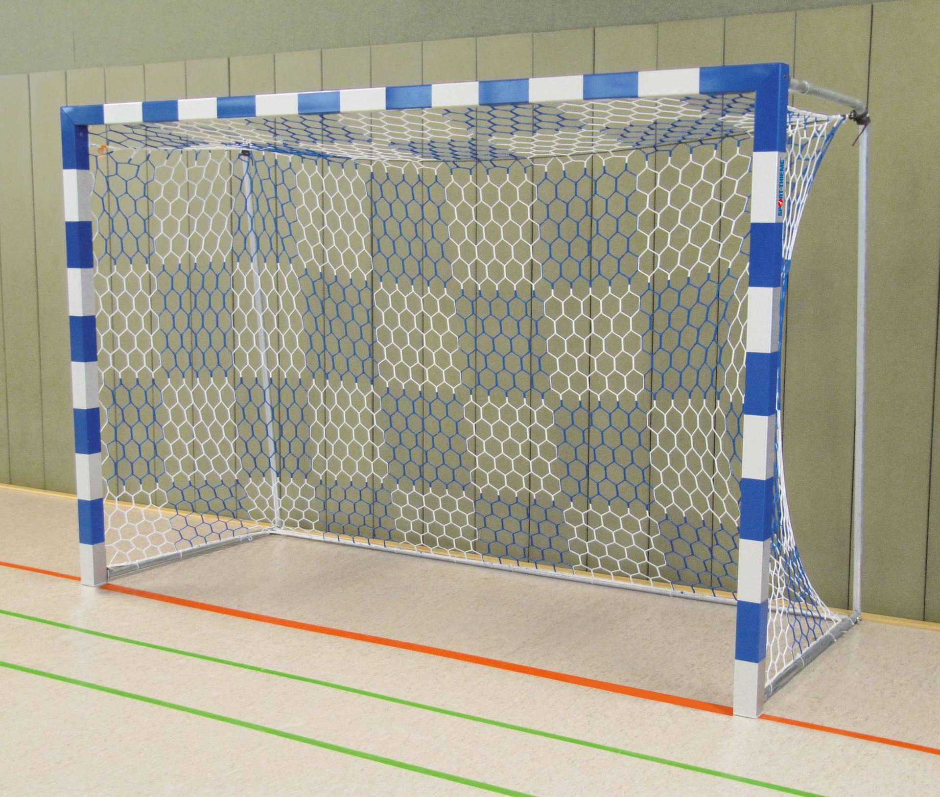 Sport-Thieme Handballtor frei stehend, 3x2 m, Blau-Silber, Verschweißte Eckverbindungen Sport-Thieme Handballtor frei stehend, 3x2 m, Blau-Silber, Verschweißte Eckverbindungen von Sport-Thieme