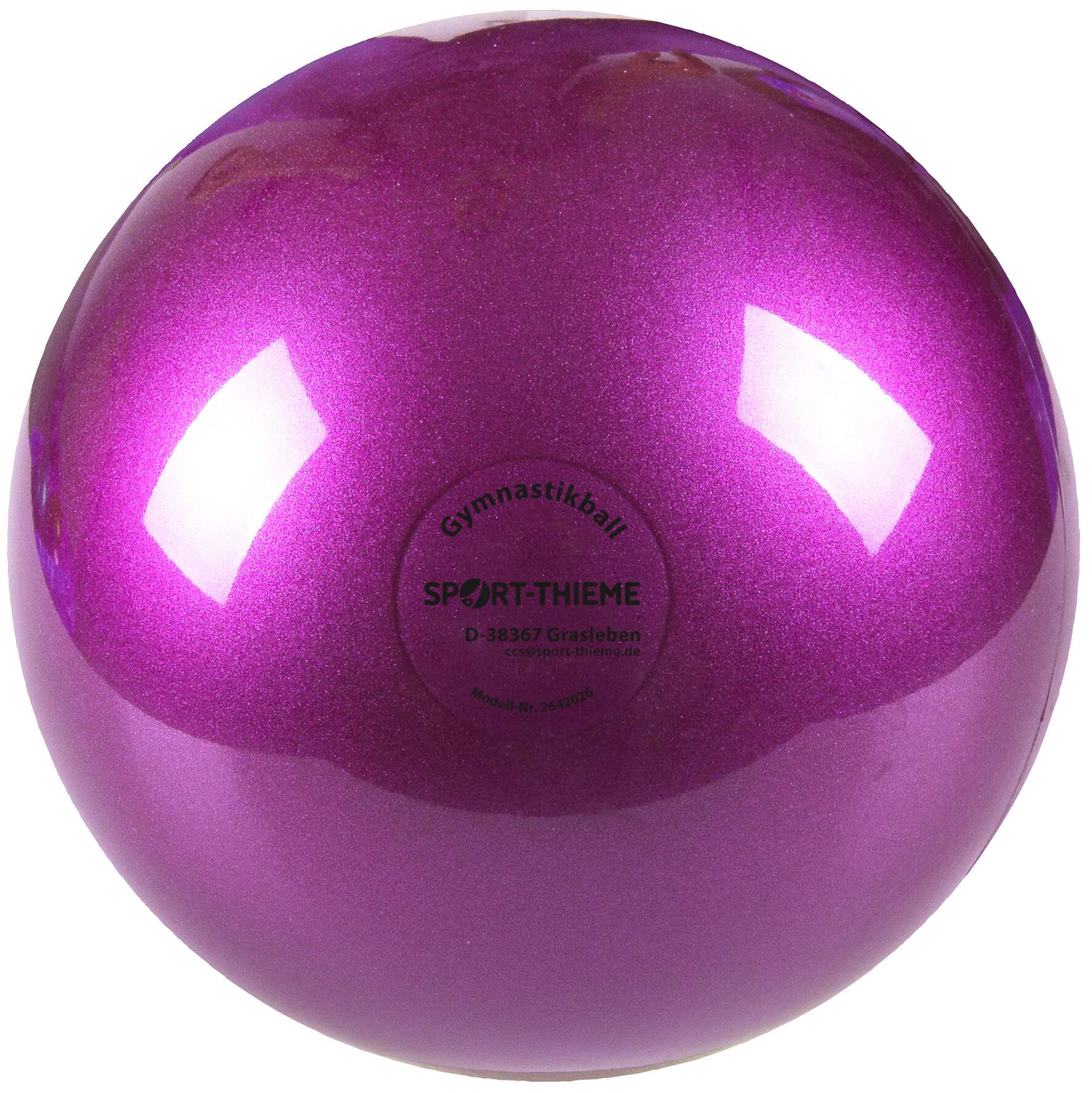 Sport-Thieme Gymnastikball "300", Lila von Sport-Thieme