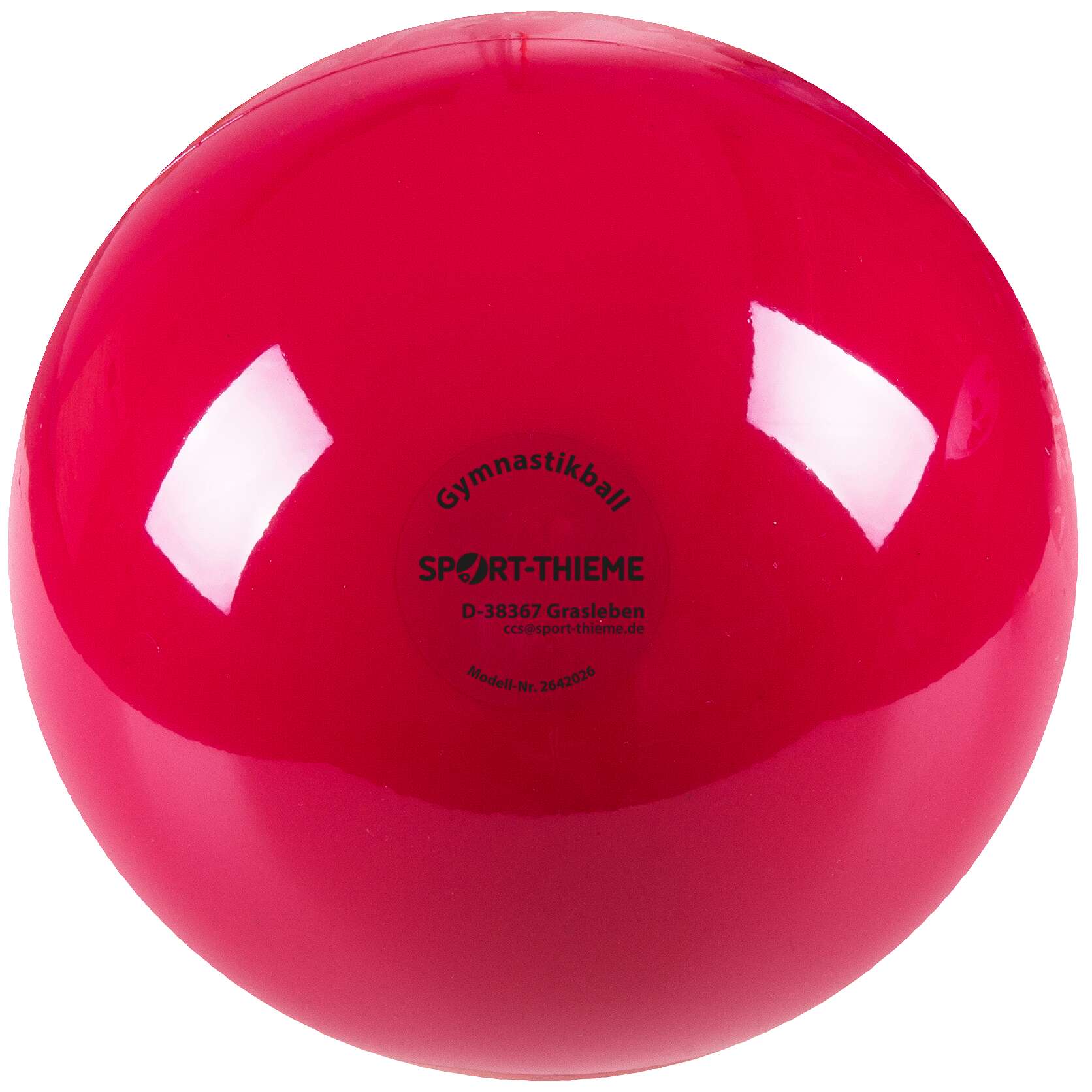 Sport-Thieme Gymnastikball "300", Rot von Sport-Thieme