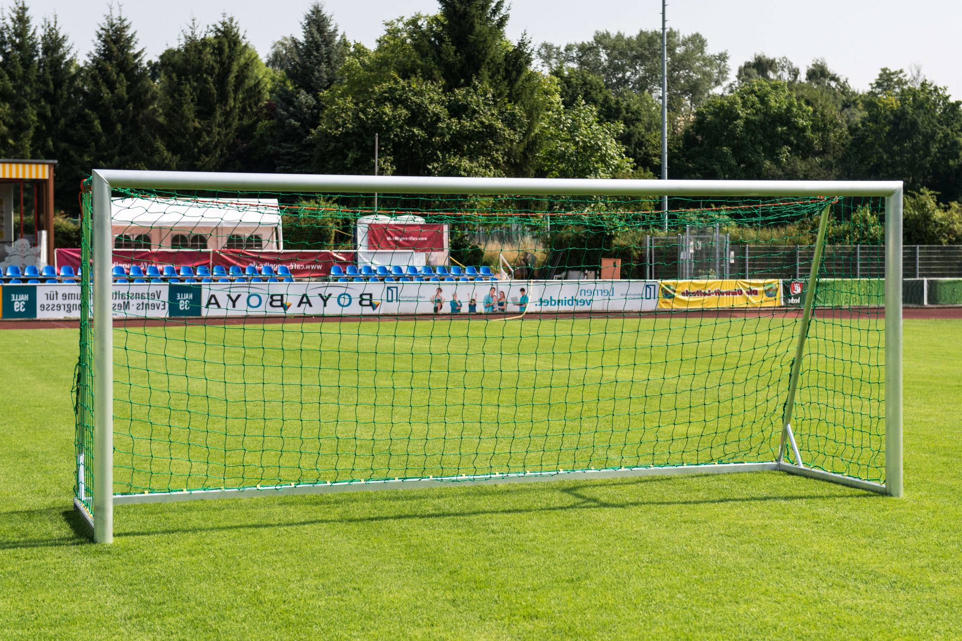 Sport-Thieme Kleinfeld-Fußballtor mit Netzbefestigung SimplyFix, frei stehend, vollverschweißt, 1 m Sport-Thieme Kleinfeld-Fußballtor mit Netzbefestigung SimplyFix, frei stehend, vollverschweißt, 1 m von Sport-Thieme