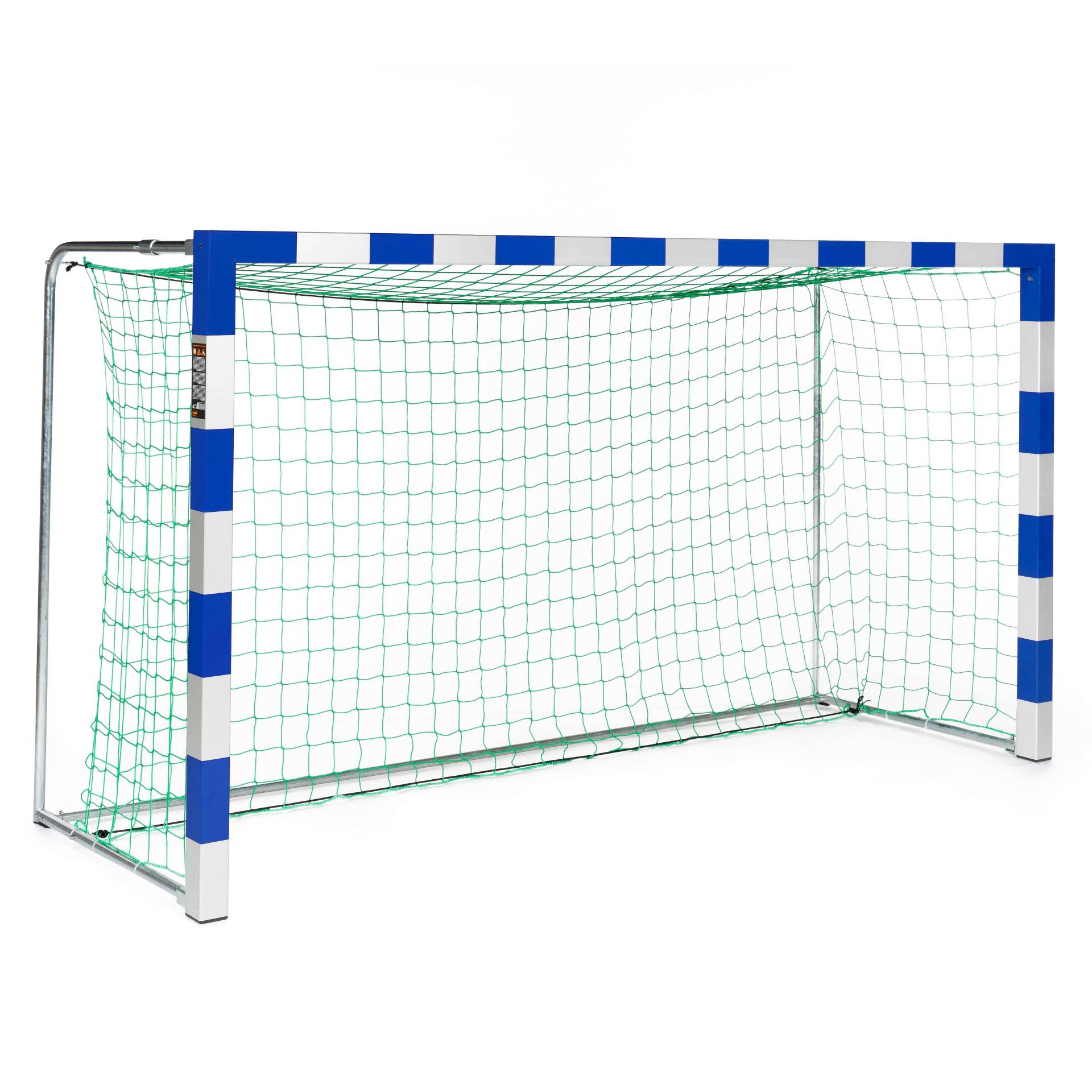 Sport-Thieme Handballtor frei stehend, 3x1,60 m, Blau-Silber, Alu-Gussformteil-Eckverbindung Sport-Thieme Handballtor frei stehend, 3x1,60 m, Blau-Silber, Alu-Gussformteil-Eckverbindung von Sport-Thieme