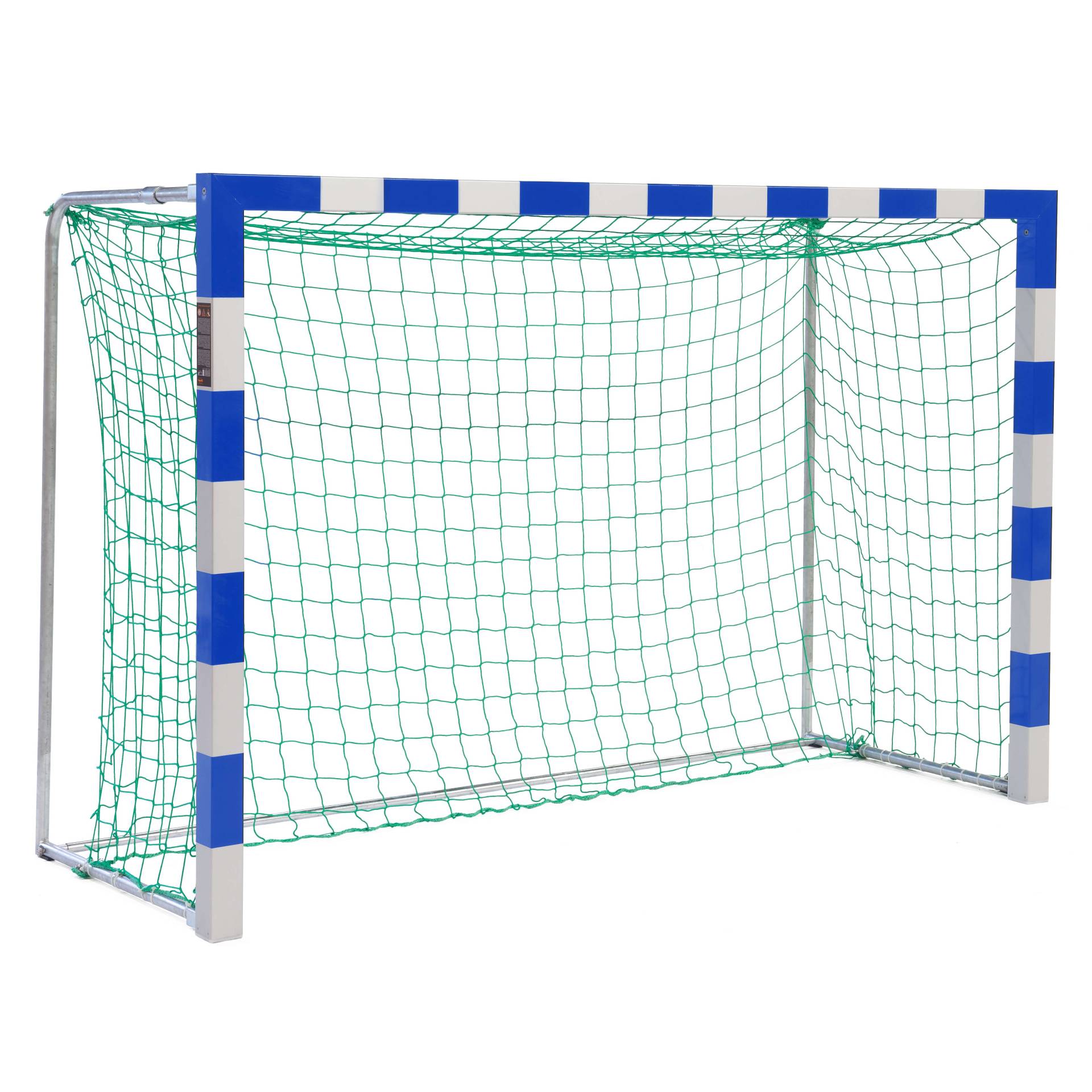 Sport-Thieme Handballtor frei stehend, 3x1,60 m, Blau-Silber, Premium-Stahl-Eckverbindung Sport-Thieme Handballtor frei stehend, 3x1,60 m, Blau-Silber, Premium-Stahl-Eckverbindung von Sport-Thieme