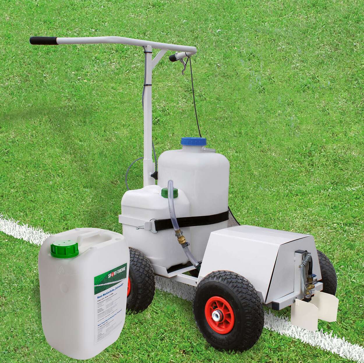 Sport-Thieme Nass-Markierwagen-Set "Easy Line" Sport-Thieme Nass-Markierwagen-Set "Easy Line" von Sport-Thieme