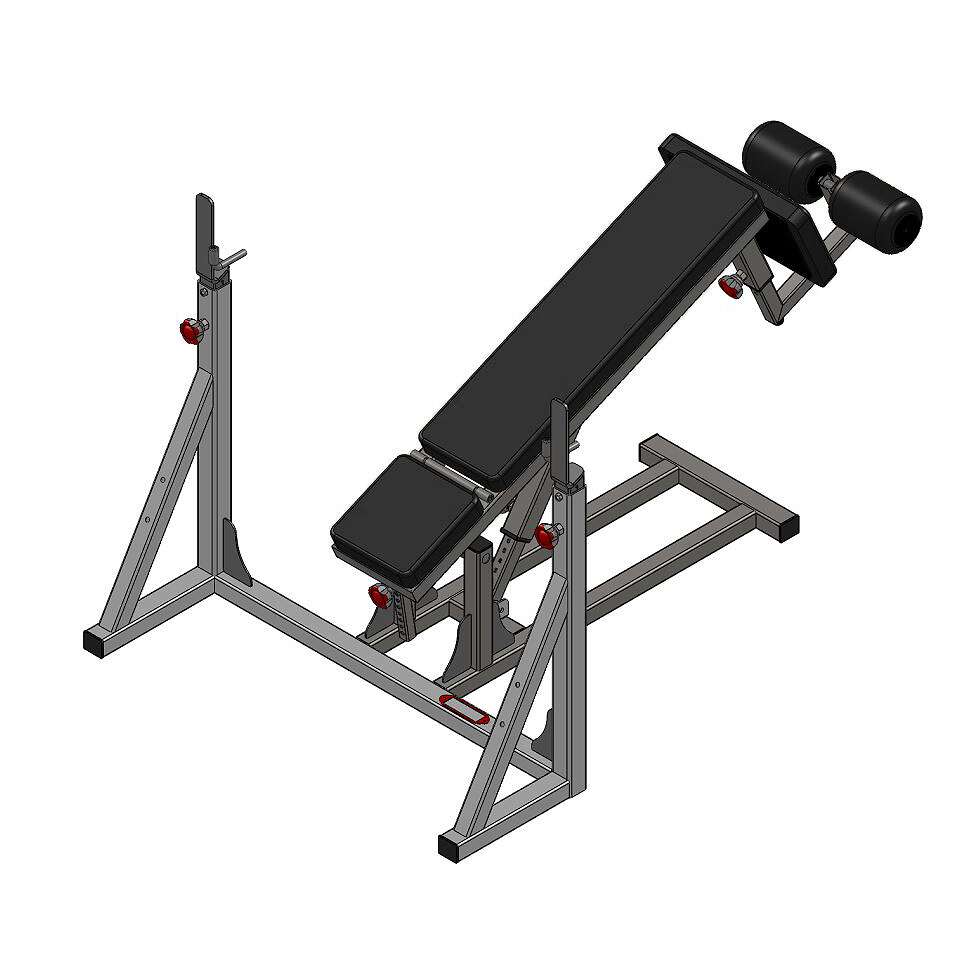 Sport-Thieme Schrägbank "SQ", negativ Sport-Thieme Schrägbank "SQ", negativ von Sport-Thieme