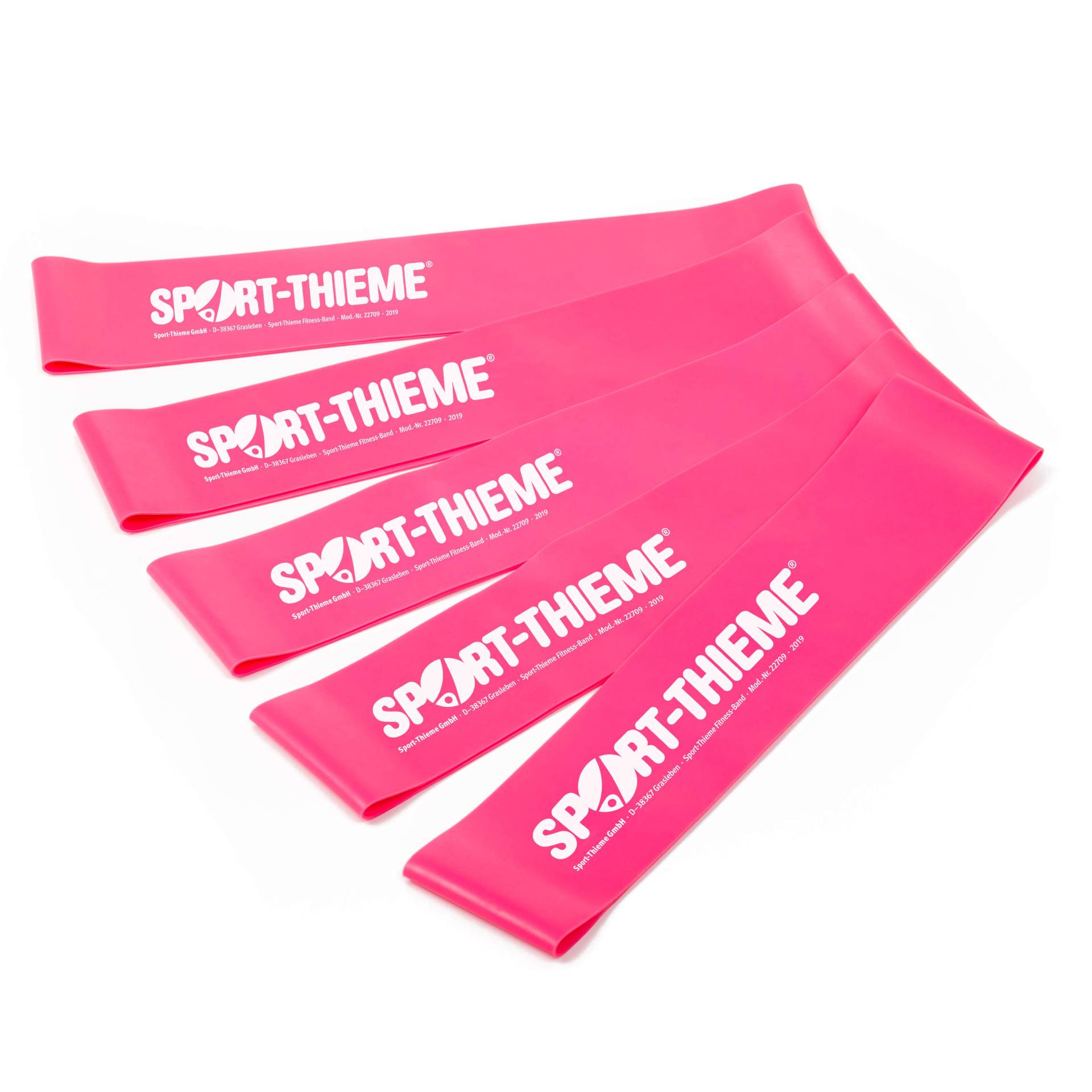 Sport-Thieme Rubberbands-Set "Performer", Pink, mittel von Sport-Thieme
