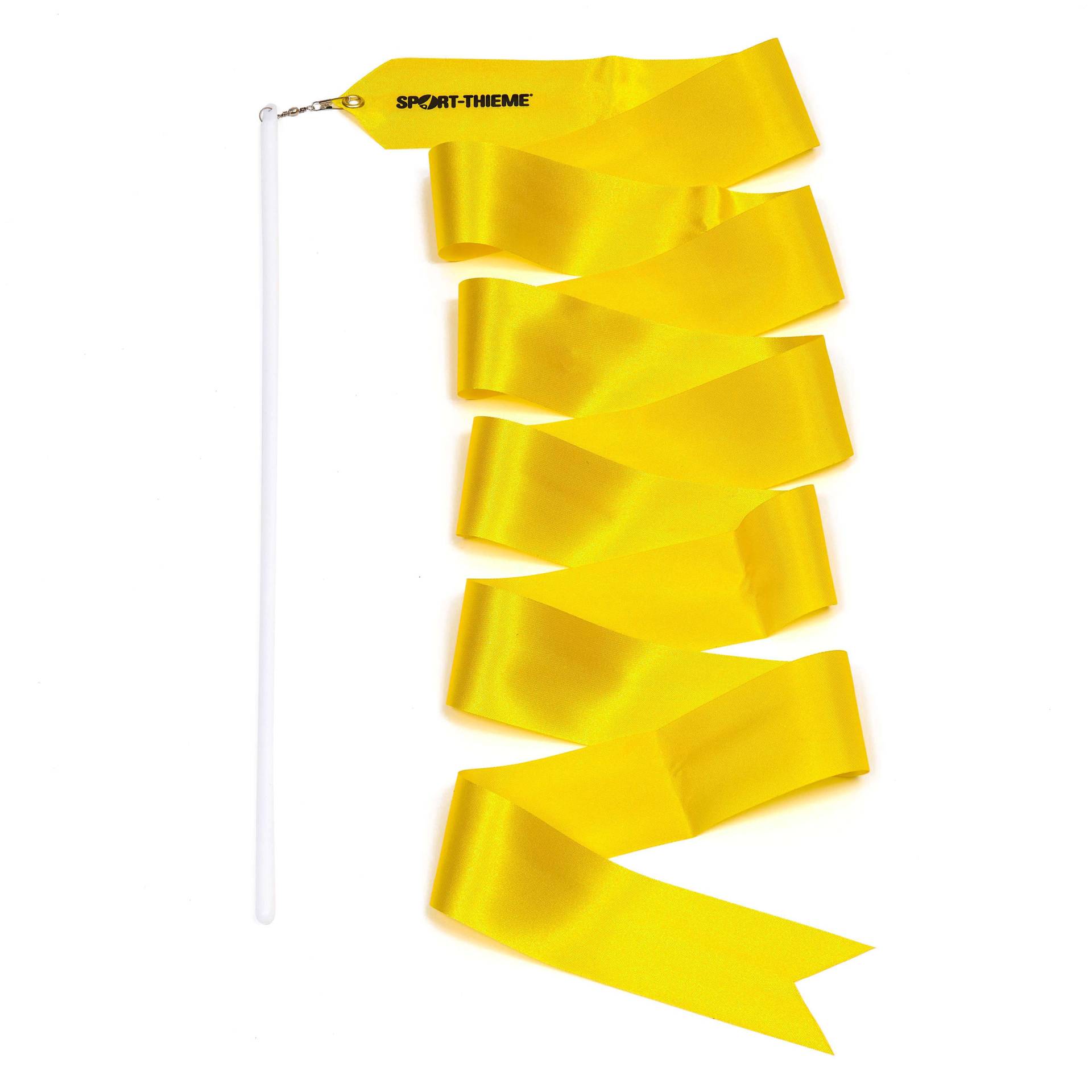 Sport-Thieme Gymnastikband mit Stab "2 m", Gelb Sport-Thieme Gymnastikband mit Stab "2 m", Gelb von Sport-Thieme