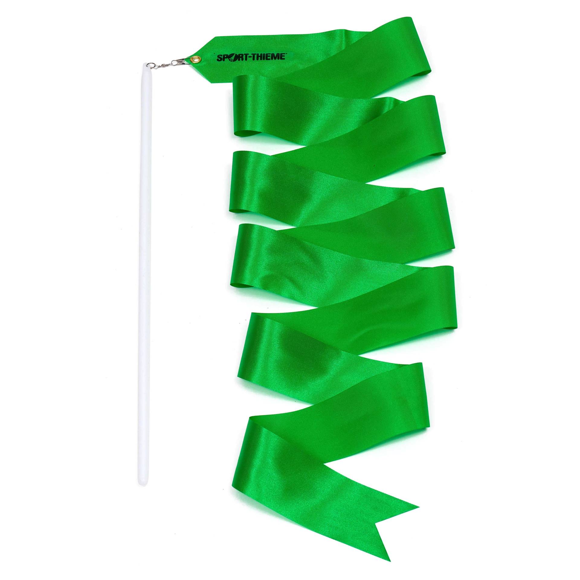 Sport-Thieme Gymnastikband mit Stab "2 m", Grün Sport-Thieme Gymnastikband mit Stab "2 m", Grün von Sport-Thieme