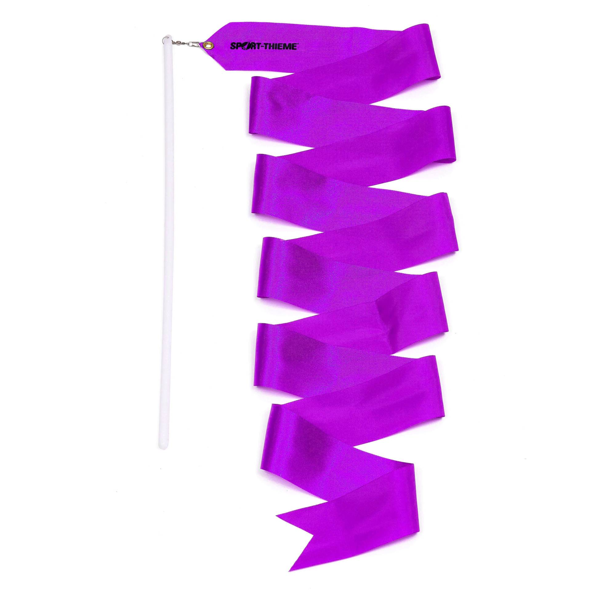 Sport-Thieme Gymnastikband mit Stab "2 m", Violett Sport-Thieme Gymnastikband mit Stab "2 m", Violett von Sport-Thieme
