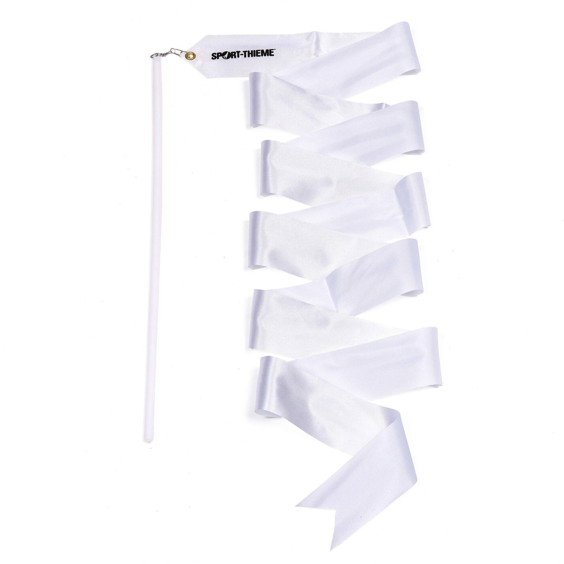 Sport-Thieme Gymnastikband mit Stab "2 m", Weiß Sport-Thieme Gymnastikband mit Stab "2 m", Weiß von Sport-Thieme