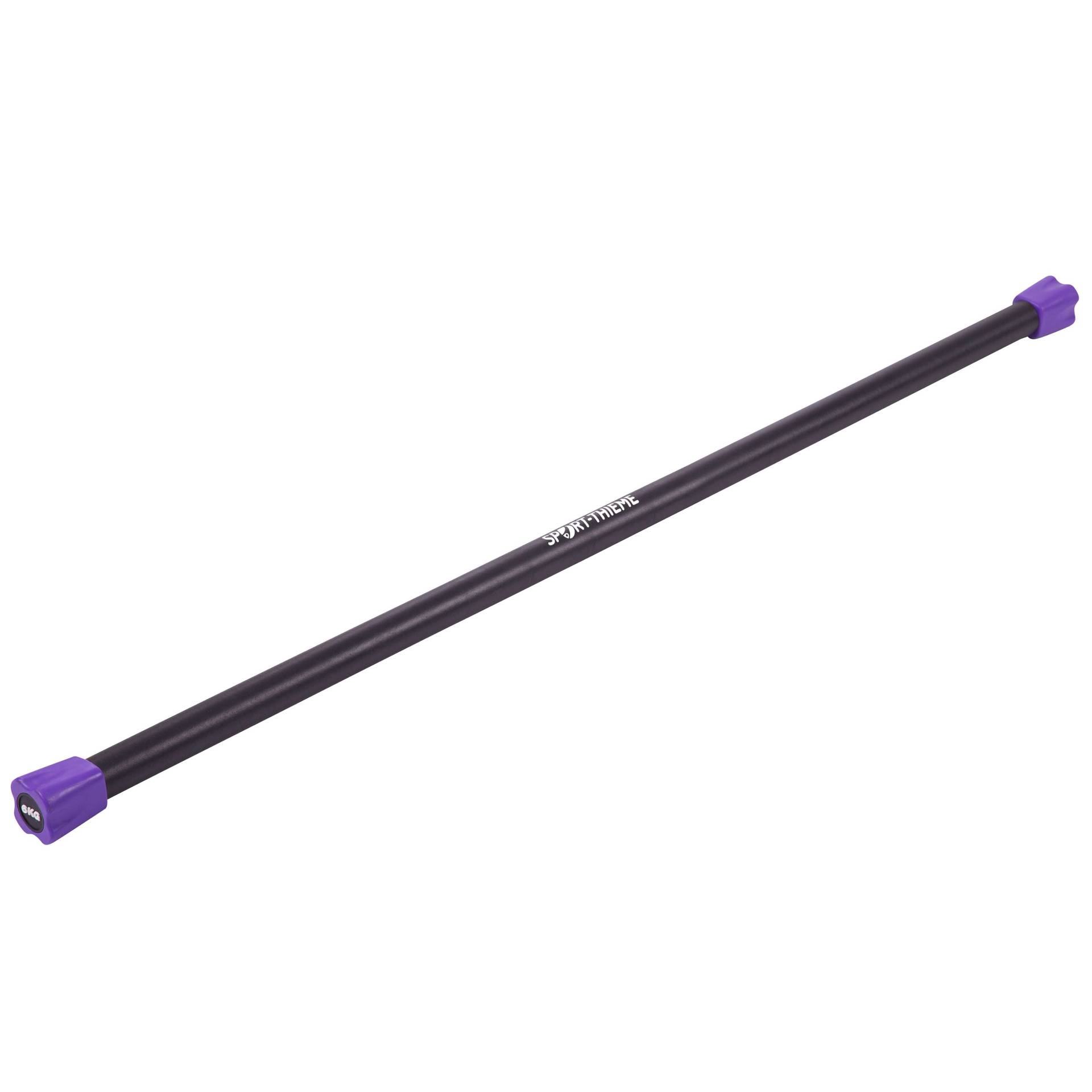 Sport-Thieme Gewichtsstab "Steel Weighted Bar", Lila von Sport-Thieme