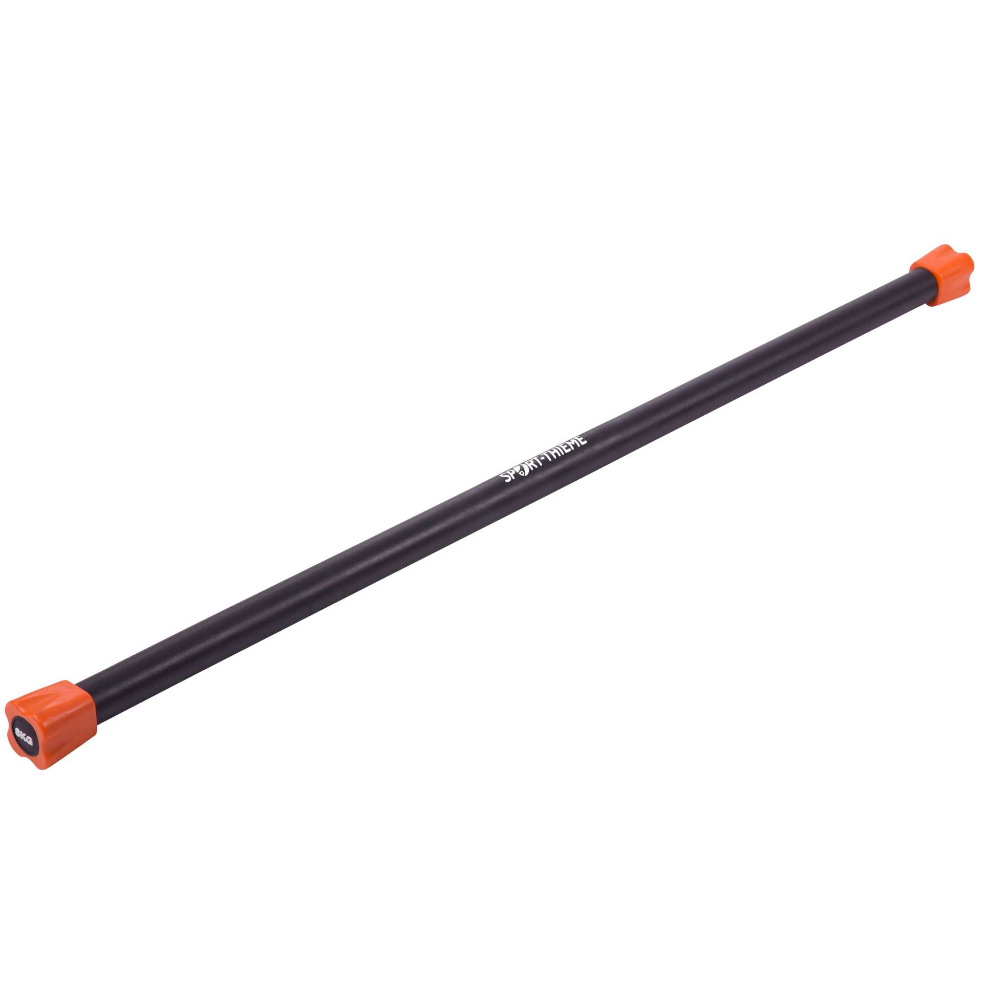 Sport-Thieme Gewichtsstab "Steel Weighted Bar", Orange von Sport-Thieme