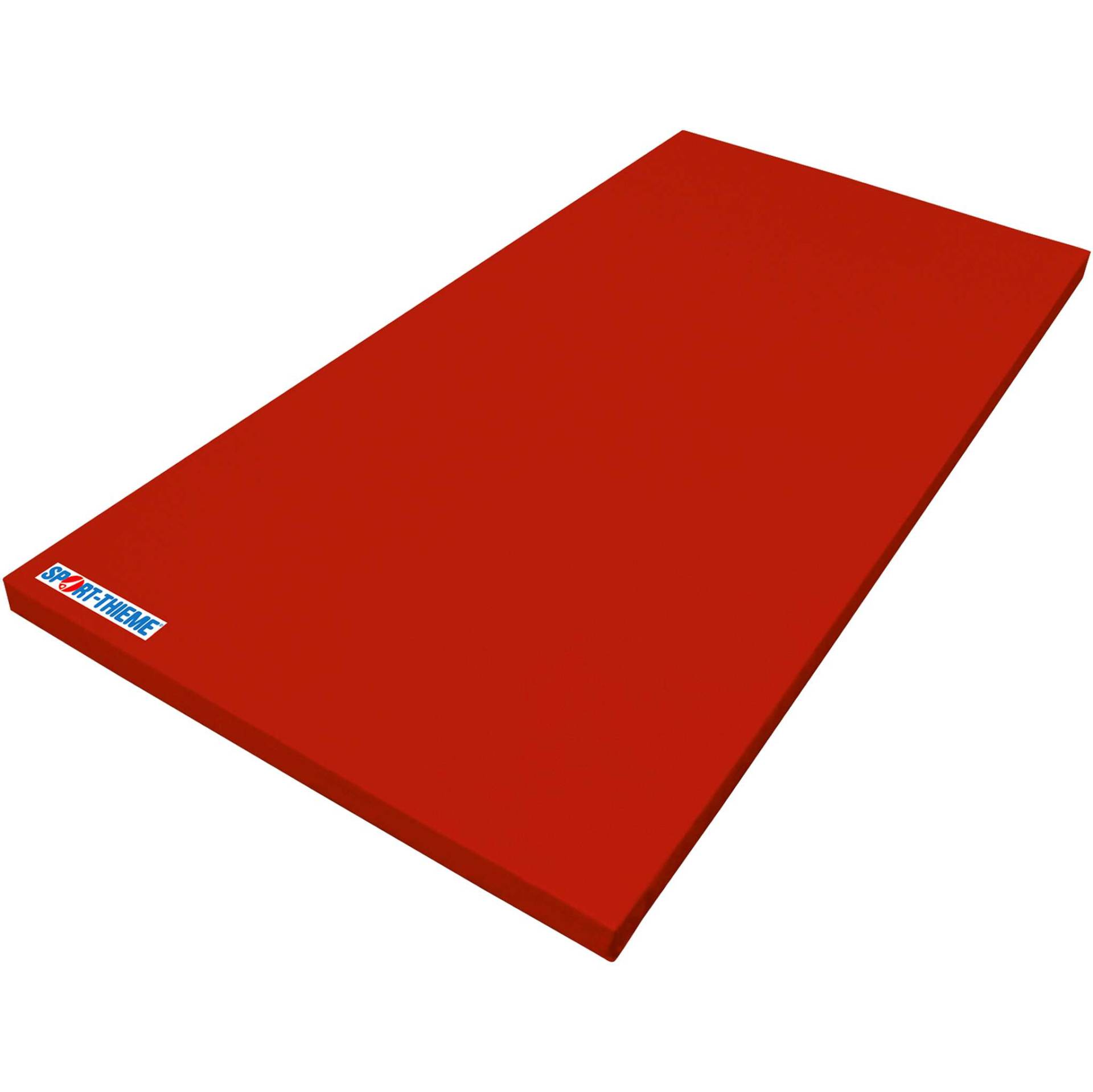 Sport-Thieme Turnmatte "Superleicht C", 200x100x6 cm, Rot von Sport-Thieme