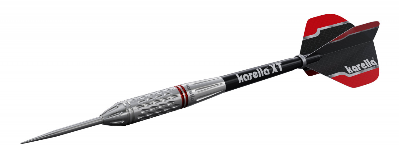 Steeldart Karella Commander, silber, 90% Tungsten, 21g oder 23g Steeldart Karella Commander, silber, 90% Tungsten, 21g oder 23g