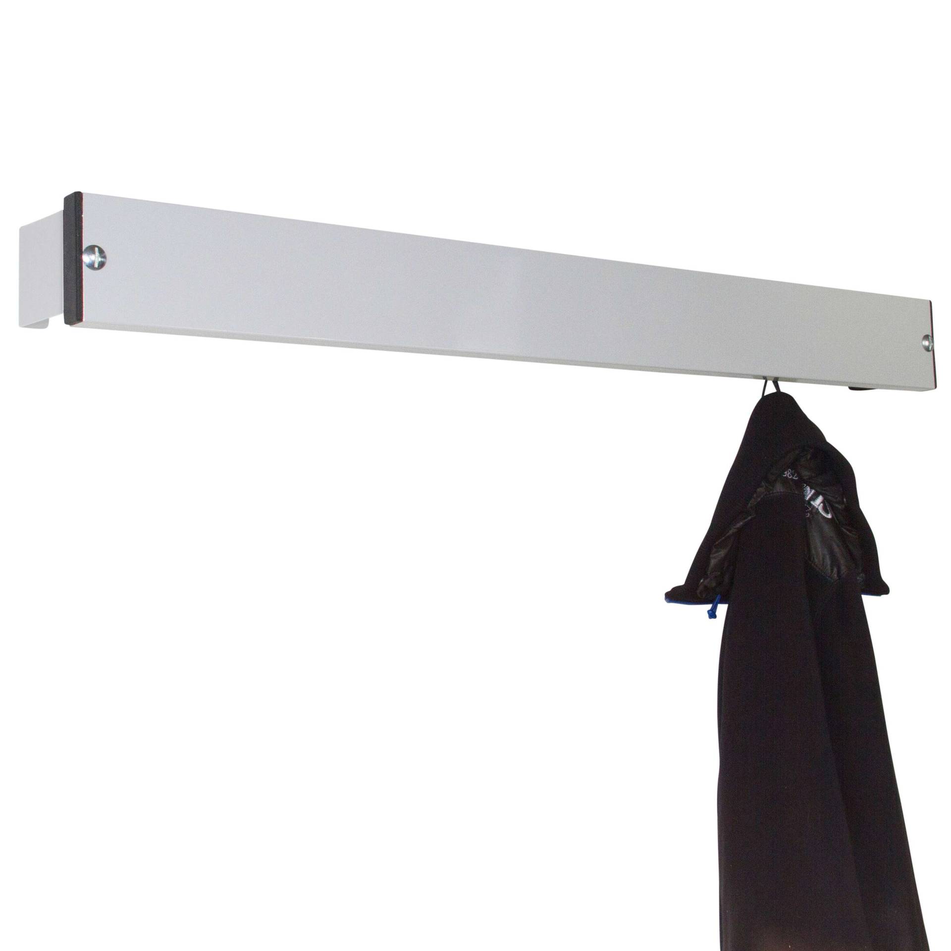 Sypro Garderobenleiste, Lichtgrau (RAL 7035), Nassräume Sypro Garderobenleiste, Lichtgrau (RAL 7035), Nassräume von Sypro