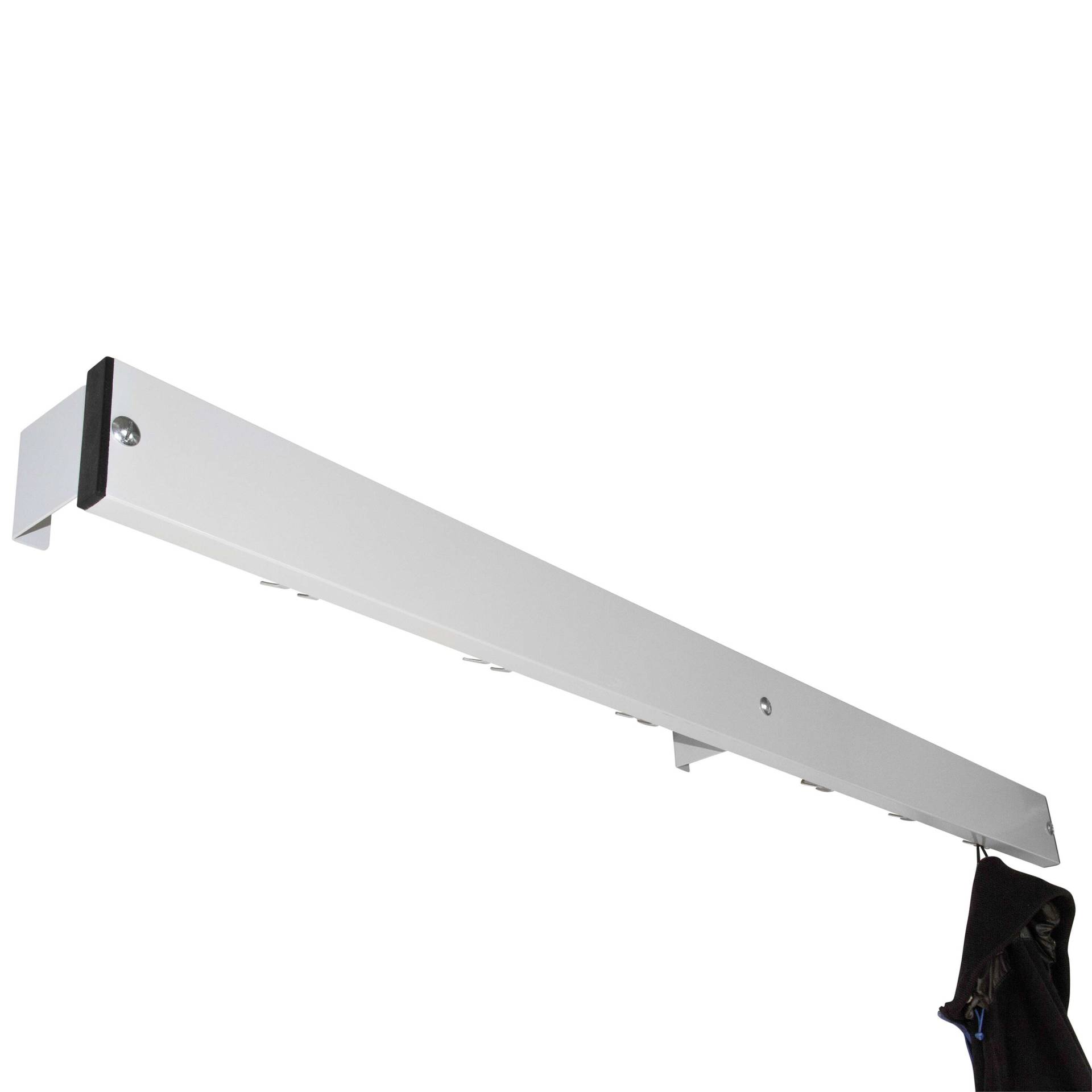 Sypro Garderobenleiste, Lichtgrau (RAL 7035), Nassräume Sypro Garderobenleiste, Lichtgrau (RAL 7035), Nassräume von Sypro