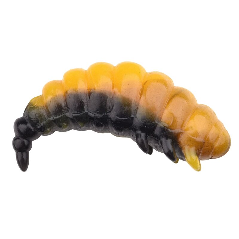 TROUT MASTER Fat Camola 4cm Orange/Black 8Stk. TROUT MASTER Fat Camola 4cm Orange/Black 8Stk.