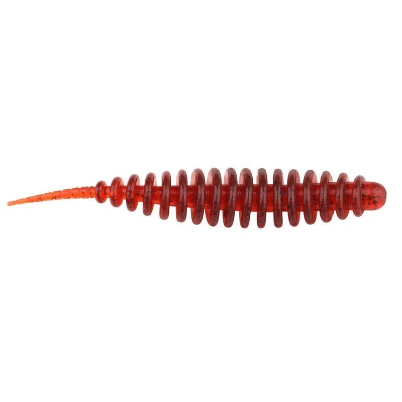 TROUT MASTER Worm 6,5cm Red Oil 8Stk. TROUT MASTER Worm 6,5cm Red Oil 8Stk.