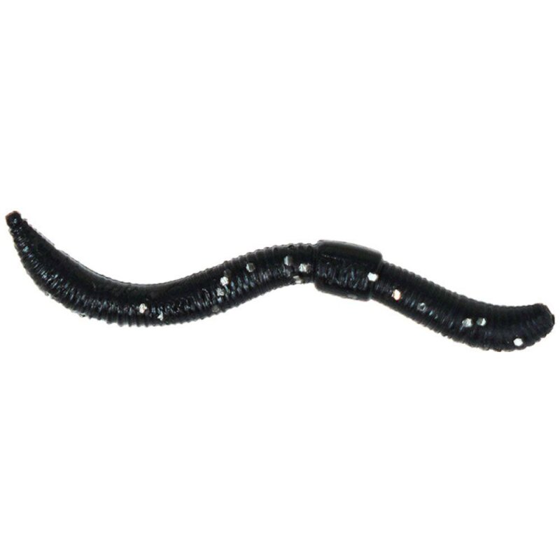 TROUTMASTER Dendrobaena 6cm 1g Black 15Stk. TROUTMASTER Dendrobaena 6cm 1g Black 15Stk.