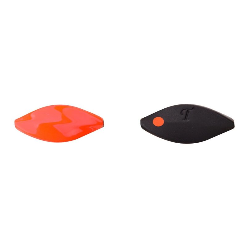 TROUTMASTER Incy Inline Spin Spoon 3g Black/Orange