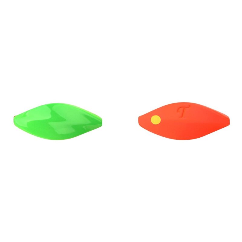 TROUTMASTER Incy Inline Spin Spoon 3g Orange/Green TROUTMASTER Incy Inline Spin Spoon 3g Orange/Green