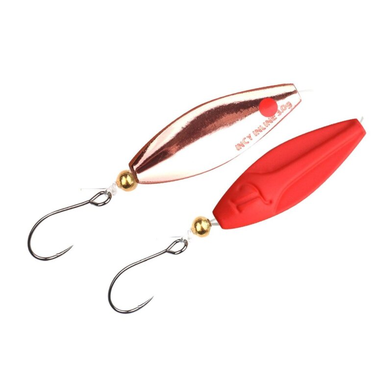 TROUTMASTER Incy Inline Spoon 1,5g Copper/Red