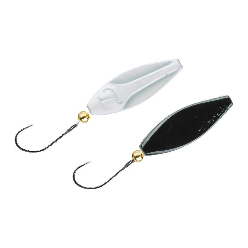 TROUTMASTER Incy Inline Spoon 2cm 1,5g Black n White TROUTMASTER Incy Inline Spoon 2cm 1,5g Black n White