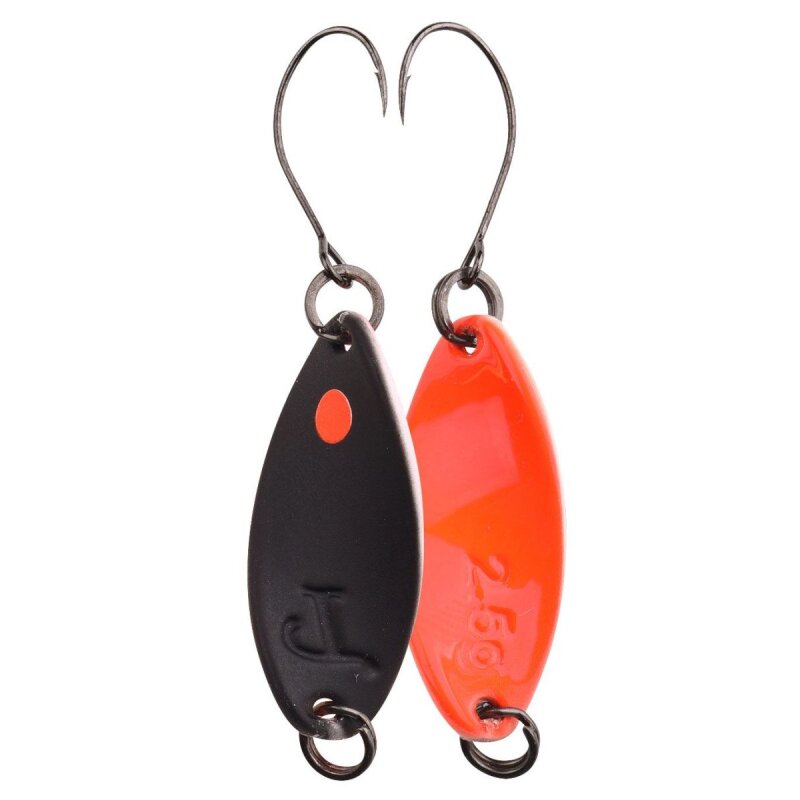 TROUTMASTER Incy Spin Spoon 1,8g Black/Orange TROUTMASTER Incy Spin Spoon 1,8g Black/Orange