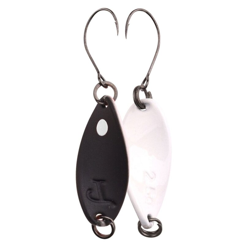TROUTMASTER Incy Spin Spoon 1,8g Black/White