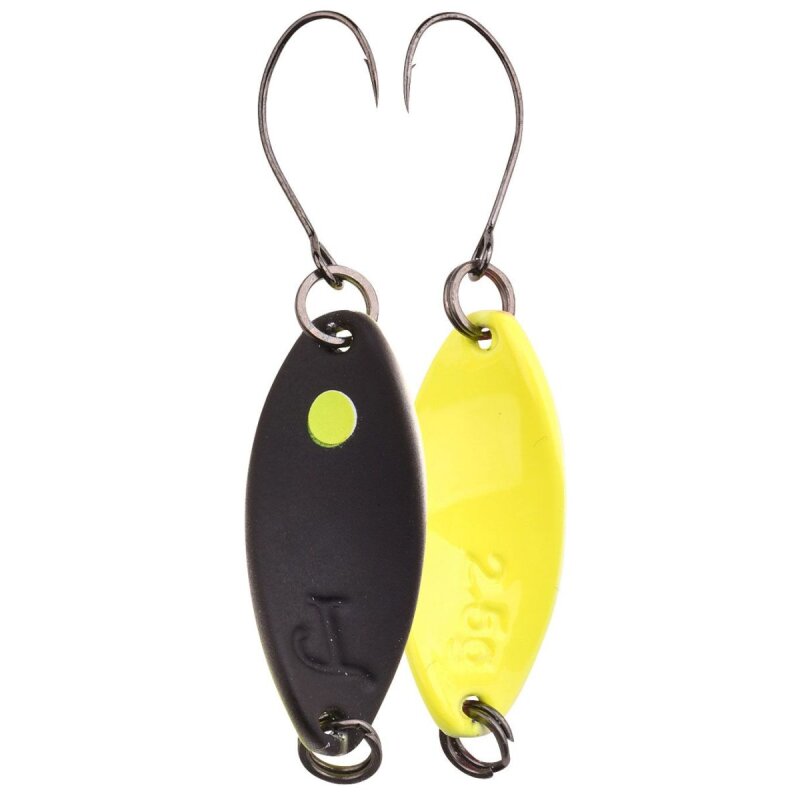 TROUTMASTER Incy Spin Spoon 1,8g Black/Yellow TROUTMASTER Incy Spin Spoon 1,8g Black/Yellow
