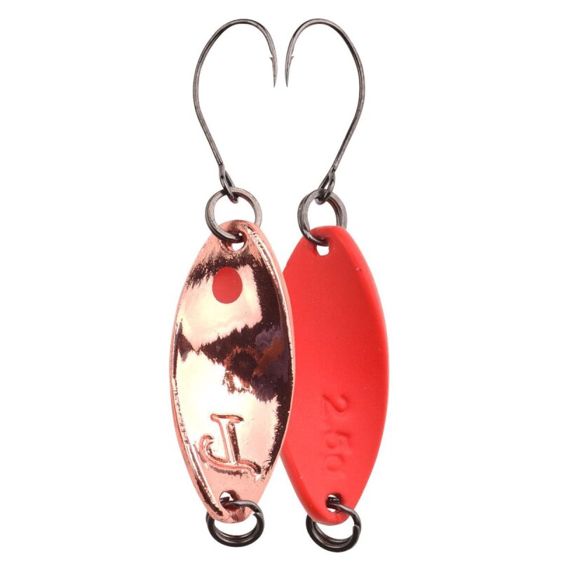 TROUTMASTER Incy Spin Spoon 1,8g Copper/Red TROUTMASTER Incy Spin Spoon 1,8g Copper/Red
