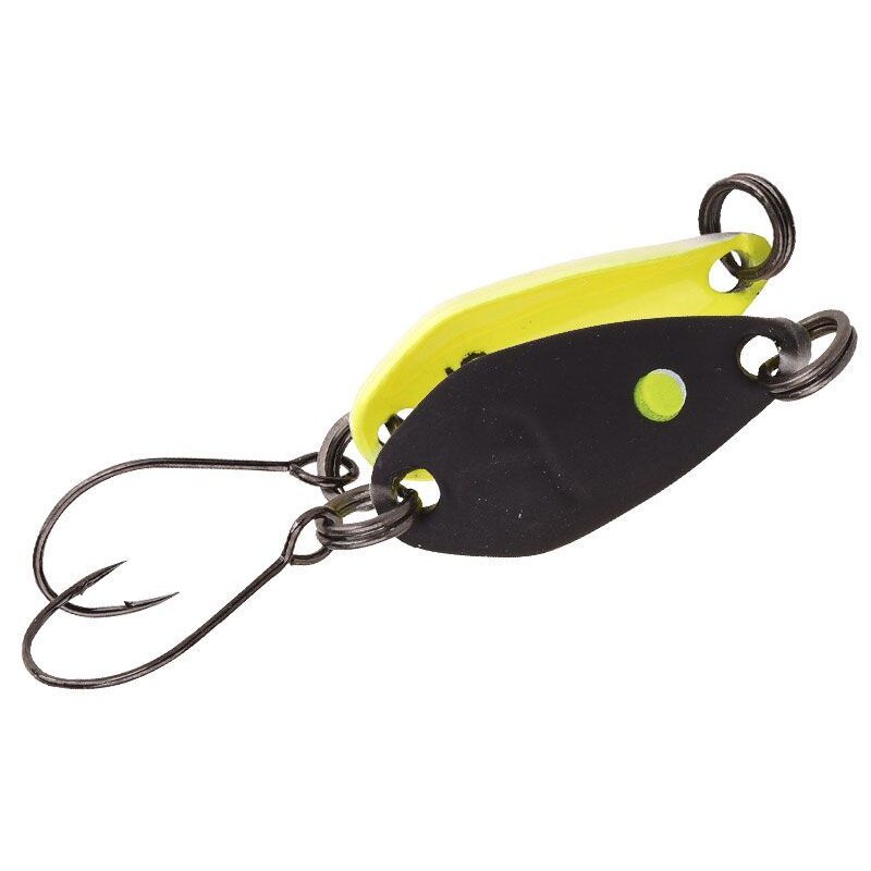 TROUTMASTER Incy Spoon 2,5g Black/Yellow TROUTMASTER Incy Spoon 2,5g Black/Yellow