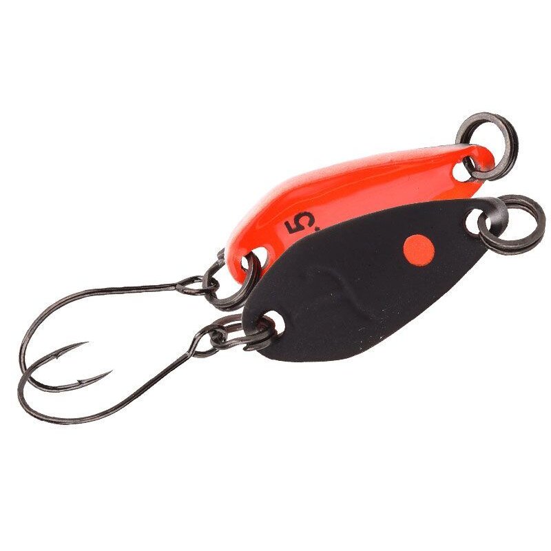 TROUTMASTER Incy Spoon 3,5g Black/Orange TROUTMASTER Incy Spoon 3,5g Black/Orange