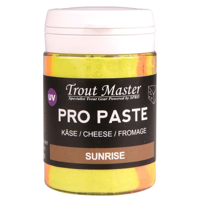 TROUTMASTER Pro Paste Cheese 60g Sunrise (60,67 € pro 1 kg)